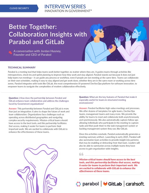 Parabol GitLab Better Together Collaboration Insights Interview Series Graphic