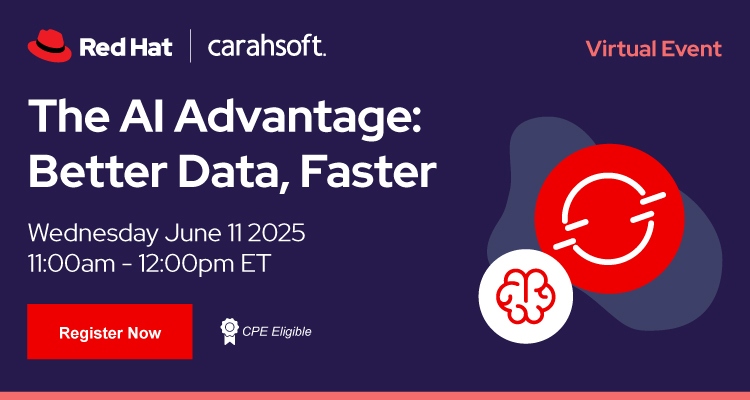 The AI Advantage: Better Data, Faster Event Banner