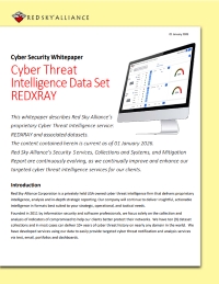 Cyber Threat Intelligence Data Set REDXRAY