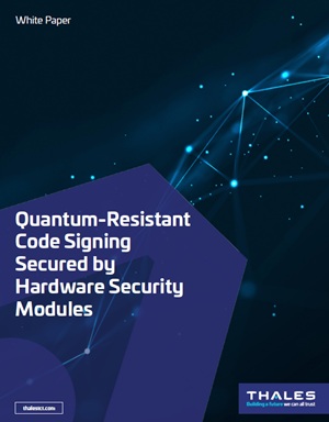 Quantum-Resistant Code Signing Secured by Hardware Security Models