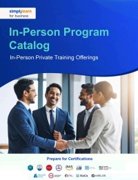 In-Person Program Catalog