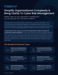 Simplify Organizational Complexity & Bring Clarity to Cyber Risk Management