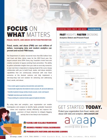 Fraud, Waste, and Abuse Detection/ Prevention