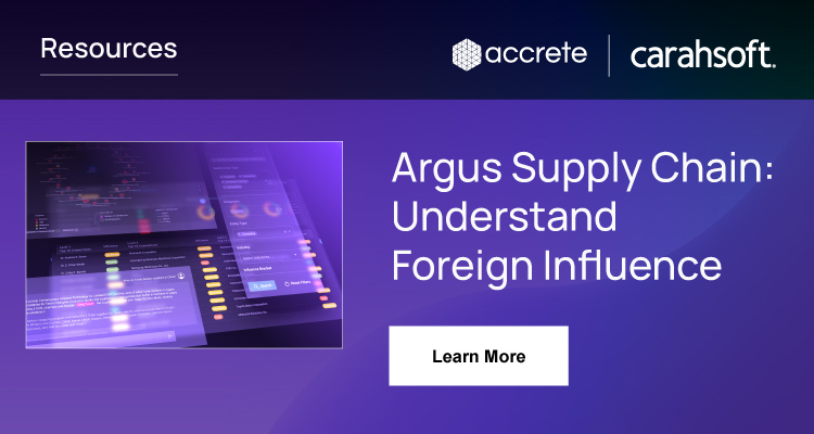 Learn more about the Supply Chain Analysis, Argus by Accrete AI.