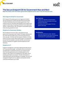 The Secure Endpoint OS for Government Now and Next Wrapped Solution Brief