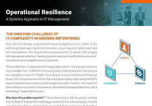 Operational Resilience: A Systems Approach to IT Management