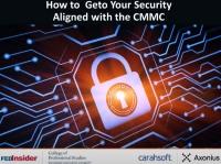 How to Get Your Security Aligned with the CMMC