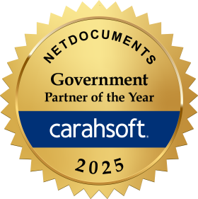 Carahsoft Government Partner of the Year 2025: NetDocuments