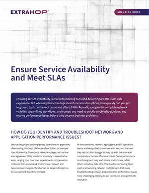 Ensure Service Availability and Meet SLAs