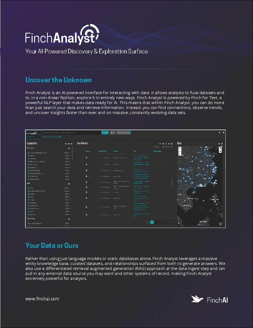 Finch Analyst