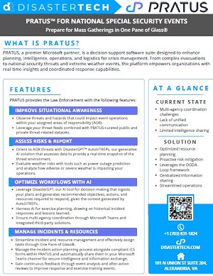 PRATUS for National Special Security Events
