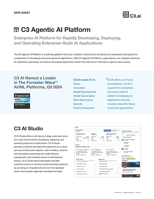 C3 Agentic AI Platform