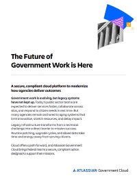The Future of Government Work is Here