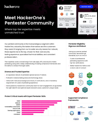 Meet HackerOne’s Pentester Community