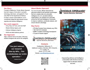 Modus Operandi Company Overview