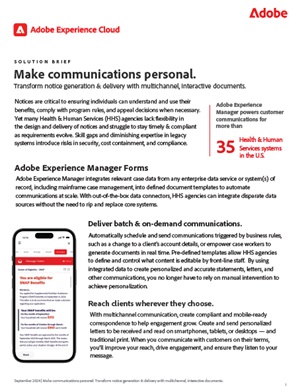 Make Communications Personal