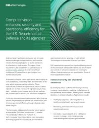 Computer Vision: DoD