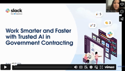 Work Smarter and Faster with Trusted AI in Government Contracting