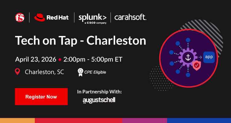 Tech on Tap - Charleston Event Banner