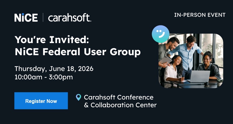 NiCE Federal User Group