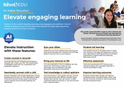 Kahoot! EDU For Higher Education Elevate Engaging Learning
