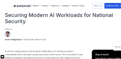 Securing Modern AI Workloads for National Security