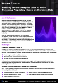 Enabling Secure Enterprise Voice AI While Protecting Proprietary Models and Sensitive Data
