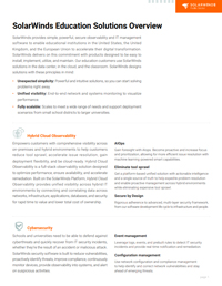 SolarWinds Education Solutions Overview