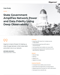 State Government Amplifies Network Power and Data Fidelity Using Deep Observability