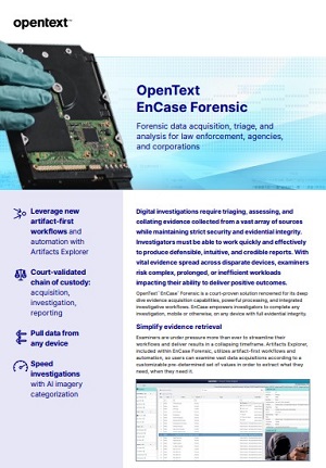 OpenText EnCase Forensic