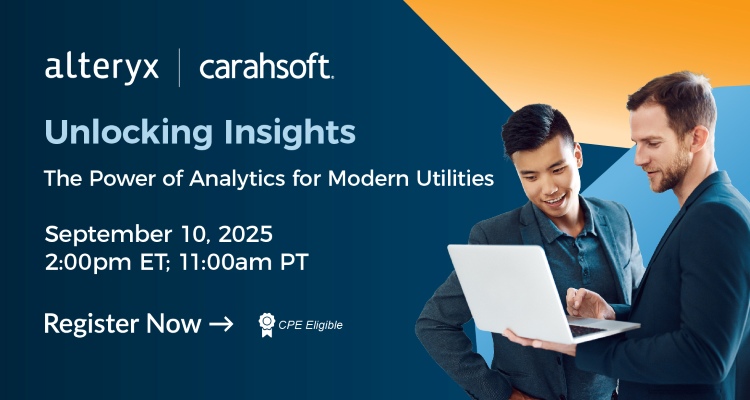 Unlocking Insights: The Power of Analytics for Modern Utilities Event Banner