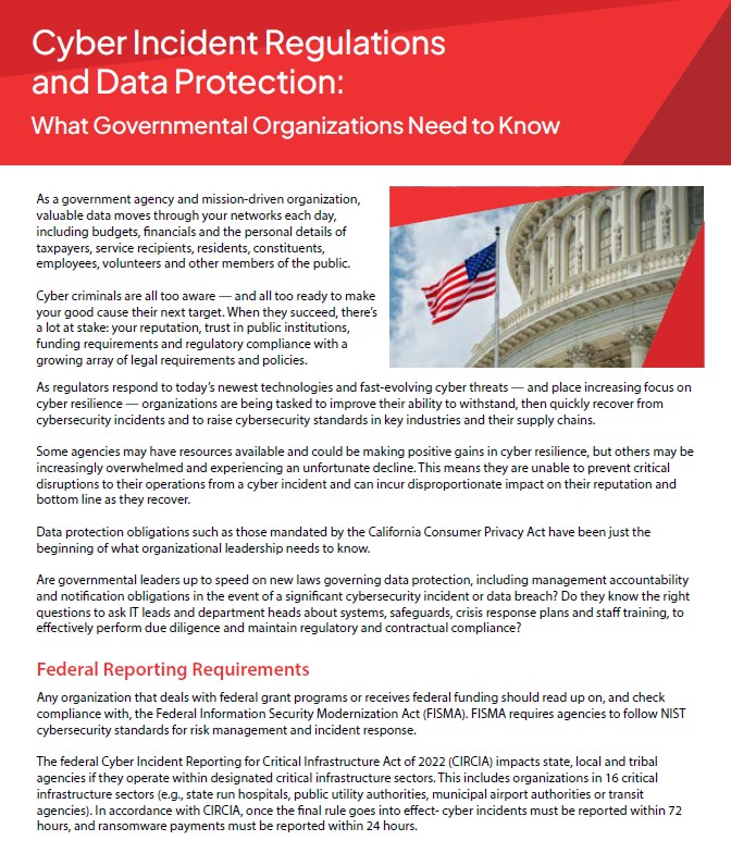 Cyber regulations and data protection: What volunteer boards need to know