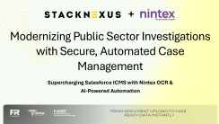 Slides - Modernizing Public Sector Investigations with Secure, Automated Case Management