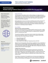 Hammerspace: Modernizing Federal Data Infrastructure for AI and HPC