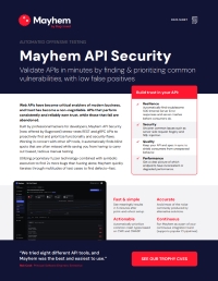 Mayhem API Security