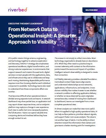 From Network Data to Operational Insight: A Smarter Approach to Visibility