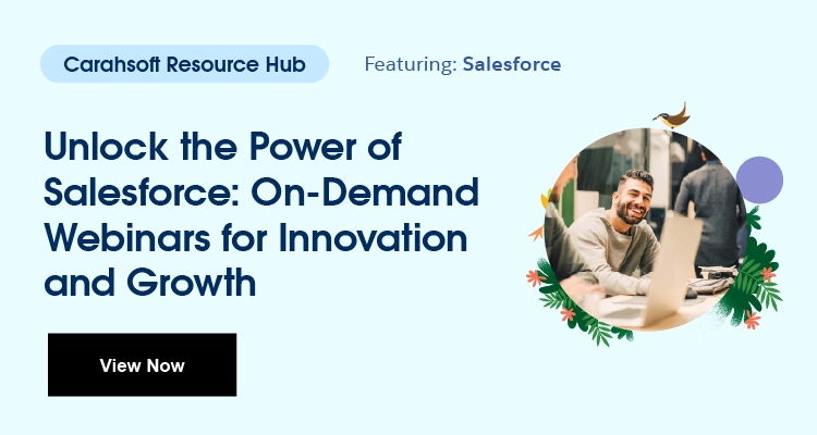 Unlock the Power of Salesforce: On-Demand Webinars for Innovation and Growth