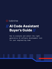 Tabnine's Buyer's Guide to AI Code Assistants