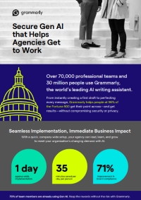 Secure Gen AI That Helps Agencies Get to Work