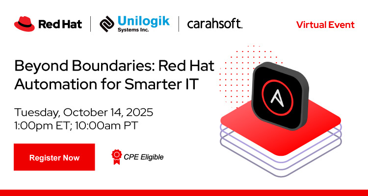 Beyond Boundaries: Red Hat Automation for Smarter IT