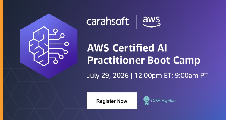 AWS Certified AI Practitioner Boot Camp | Event Banner