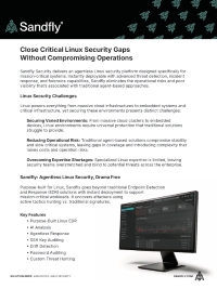 Close Critical Linux Security Gaps Without Compromising Operations
