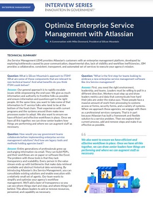 Optimize Enterprise Service Management with Atlassian