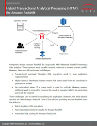 Hybrid Transactional Analytical Processing (HTAP) for Amazon Redshift