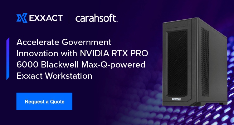 Accelerate Government Innovation with NVIDIA RTX PRO 6000 Blackwell Max-Q-powered Exxact Workstation