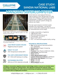 Case Study: Sandia National Labs - Manzano Supercomputer