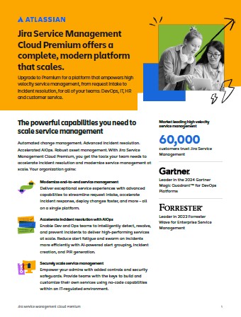 Jira Service Management Cloud Premium