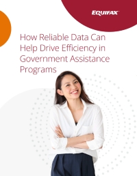 How Reliable Data Can Help Drive Efficiency in Government Assistance Programs