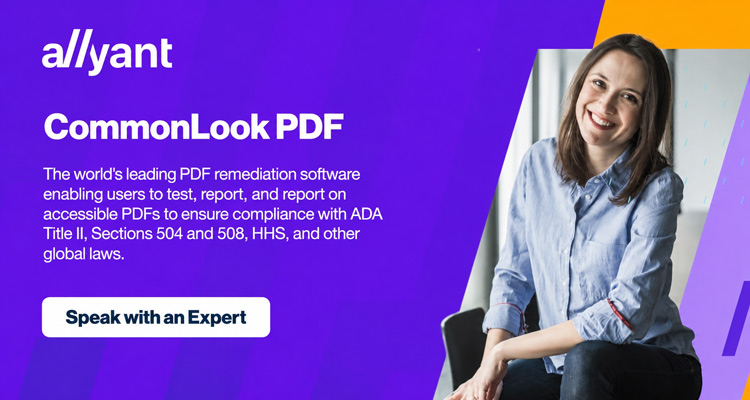 CommonLook PDF: Speak with an Expert