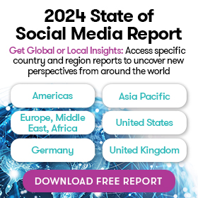 2024 State of Social Media Report Side Banner